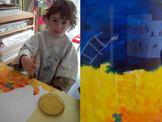 Himmelblau - Kunstraum - Buchstabenreise - Bild 3